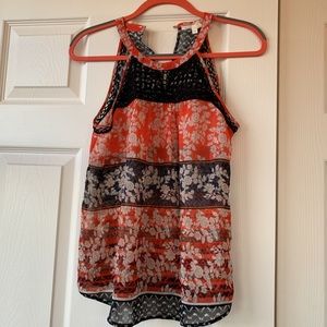 Sheer tank top, bought at Anthropologie